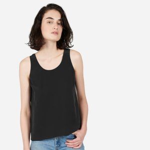 Black Everlane Silk Tank Small